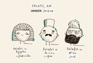 Falafel hat IMMER Saison - Türkis Palast - Oriental Food - Wien