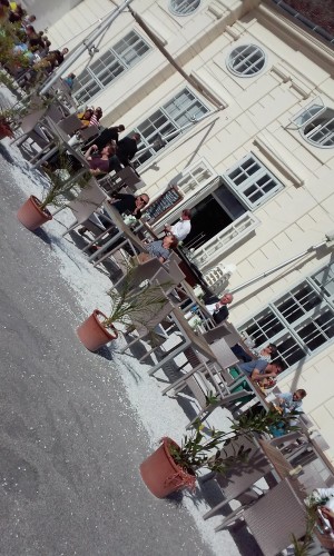Das Foto wurde von mir nachdem wir gingen aufgenommen - Café Restaurant "Im Augarten" - Wien