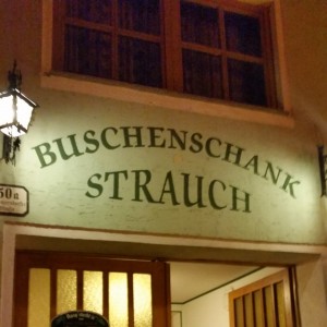 Lokaleingang - Strauch Heuriger - Wien