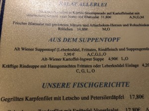 Altwiener INGWERSUPPE! - Giersterbräu - Wien