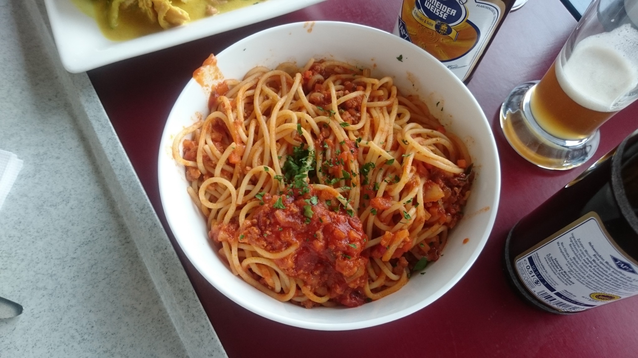 Spaghetti al ragu - Linsberg Asia SB-Thermenrestaurant - Bad Erlach