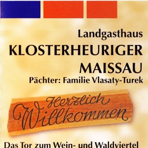 Klosterheuriger Maissau Flyer Seite 01 - Klosterheuriger Maissau - Maissau