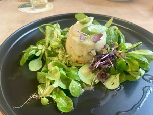 Spargelterrine mit Lachsforelle - fein abgeschmeckte Vorspeise um 8€ - Heidenkummer - Wien
