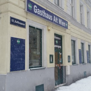 Lokalaußenansicht - Gasthaus Alt Wien - Wien