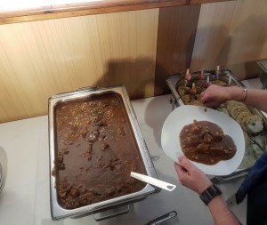 Geburtstagsbuffet (Rehragout)