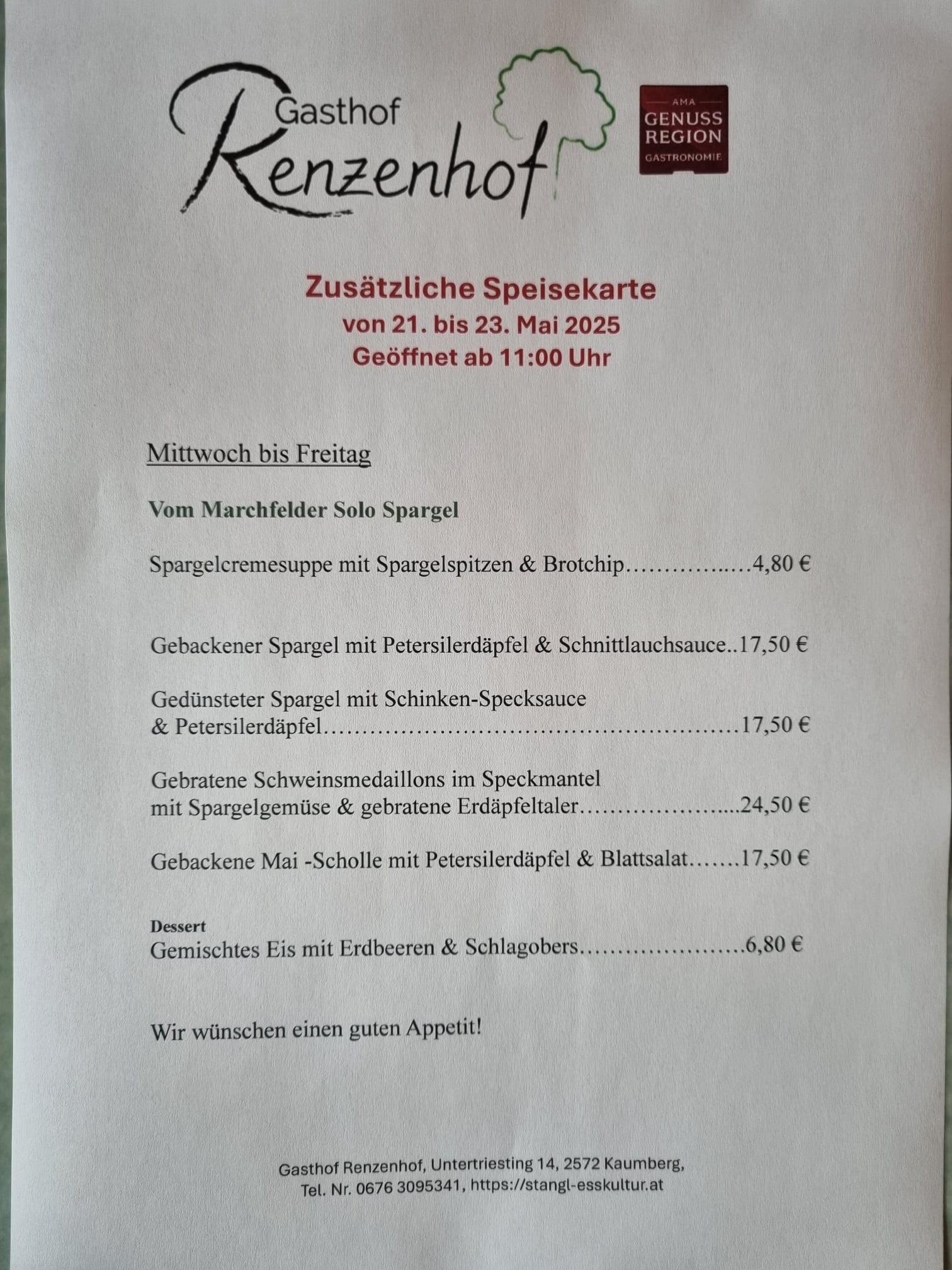 Renzenhof - Kaumberg