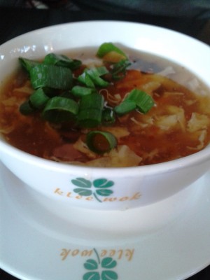 Klee Wok - (vom Buffet) Pikant-Saure Suppe