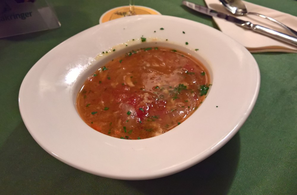 Fischsuppe, schlicht großartig - Hausmair's Gaststätte - Wien