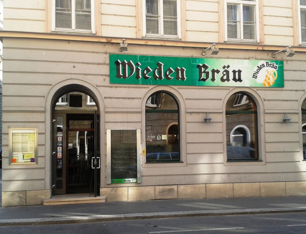 Wiedenbräu Lokaleingang - Wieden Bräu - Wien
