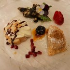 5. Gang Dessertvariation, Malakofftorte, Powidltascherl, Mohnnudeln - Waldgasthof Schimanszky - BERNDORF