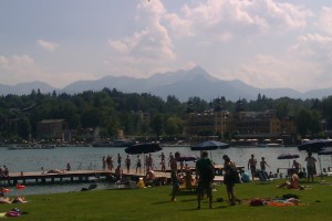 Einzigartiger Ausblick von der Terrasse