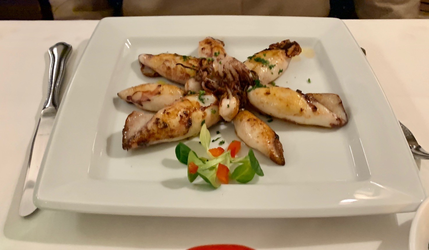 Gegrillte Calamari - Ragusa - Wien