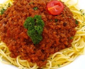 Panoramaschenke - Spaghetti Bolognese (EUR 8,50) - Panoramaschenke - Wien