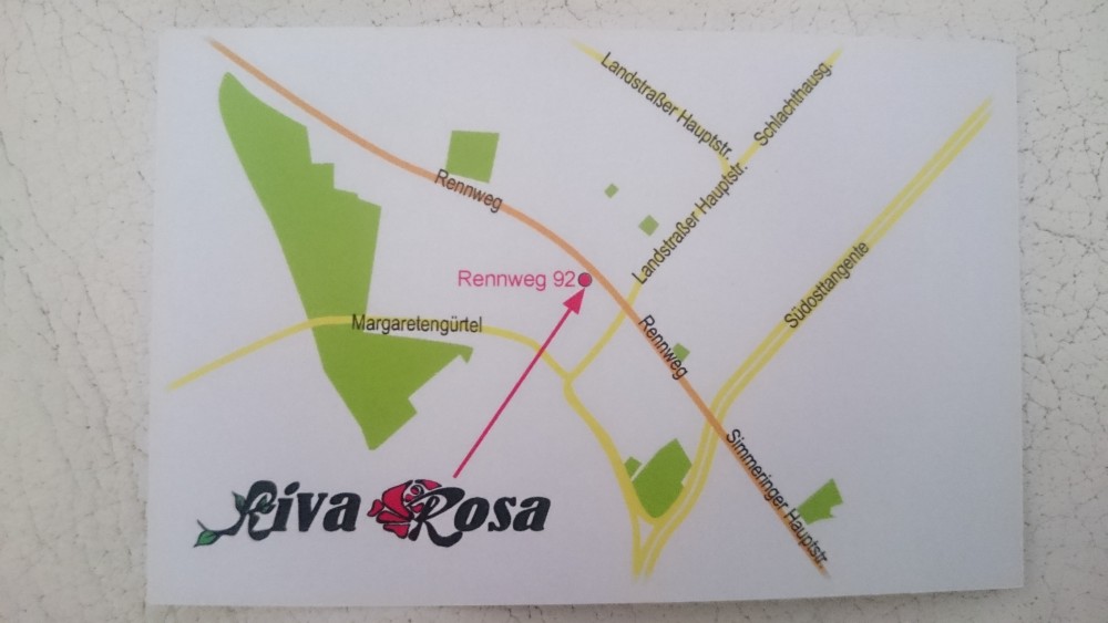 Visitenkarte - Riva Rosa - Wien