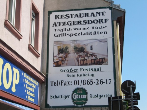 Restaurant Atzgersdorf - Wien