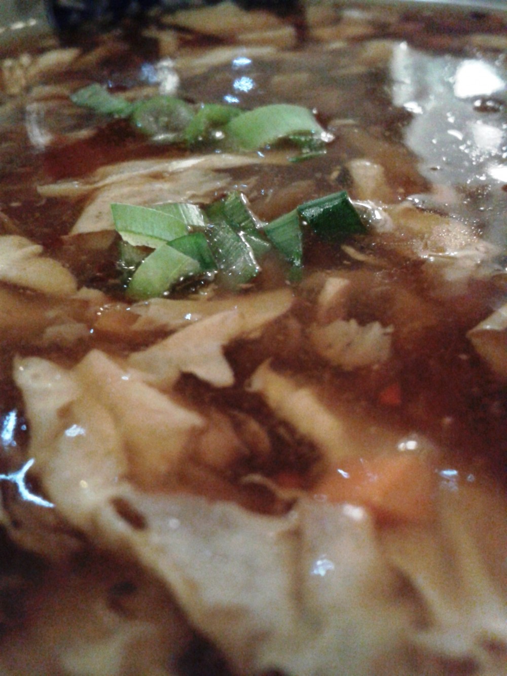 Mishi - Eine Pikant-Saure Suppe (EUR 2,80) 'wie früher' - Mishi Asia Restaurant - Wien