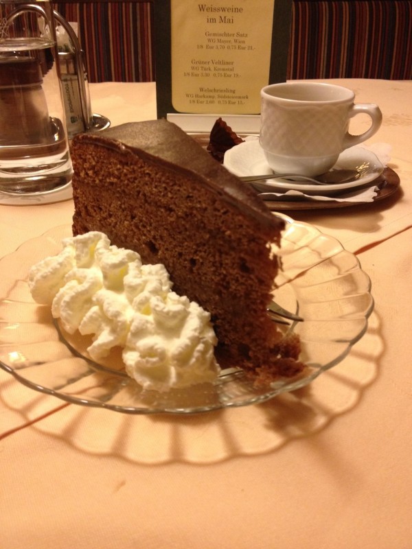 Sachertorte - Hoftaverne Ziegelböck - Vorchdorf