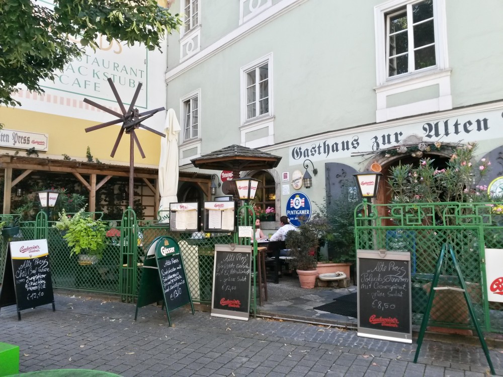 Gastgarten - Gasthaus zur alten Press - Graz
