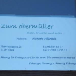 Zum Obermüller - Wien