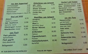 Preise noch immer sehr günstig - Alpengasthof Kalte Kuchl - Kalte Kuchl