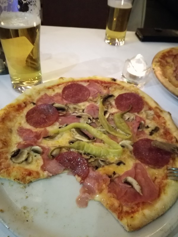 Leider war ich schon hungrig und hab erst zu spät ans Foto gedacht - All'Italiana - Wien