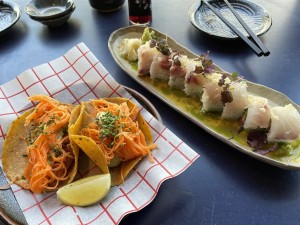 Ceviche Roll & Fisch Tacos - Mochi am Markt - Wien