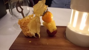 Marshmellow in Cornflakes, Fruchtspieß - Cafe & Restaurant im Kunsthistorischen Museum Wien - Wien
