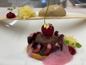 Dessert Schoko Kirsche - SEENSUCHT - Restaurant am See - SEENSUCHT - Restaurant am Zeller See - Zell am See/Thumersbach