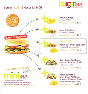 burger me - Flyer