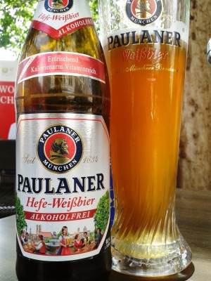 Bierometer-2 - Paulaner Hefe-Weißbier Alkoholfrei (EUR 4,00) - Bierometer 2 - Wien