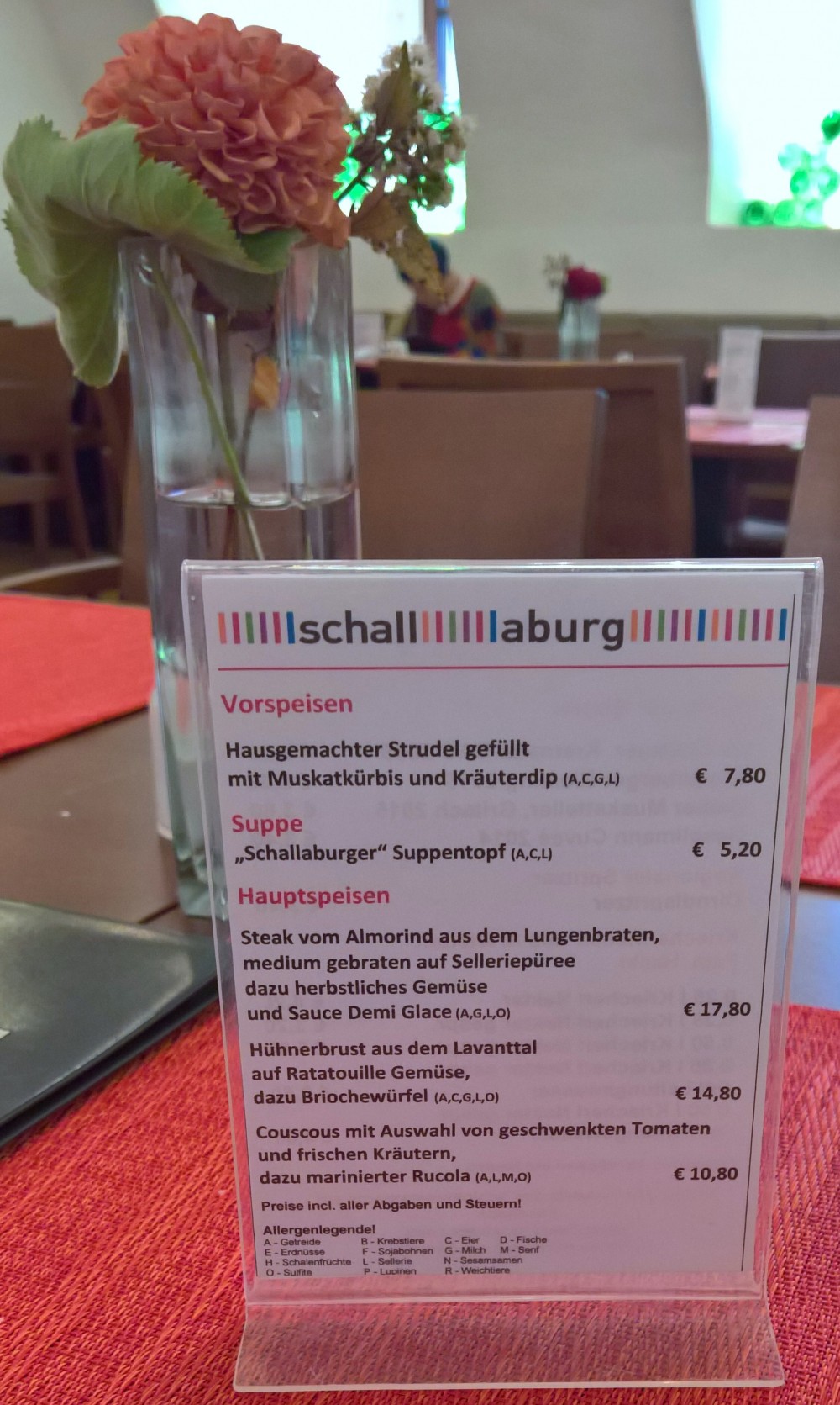 und des a - Schlossrestaurant Schallaburg - Loosdorf