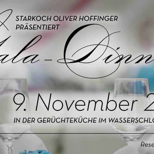 Gal- Dinner mit Starkoch Oliver Hoffinger