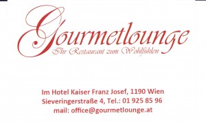 Gourmetlounge - Visitenkarte