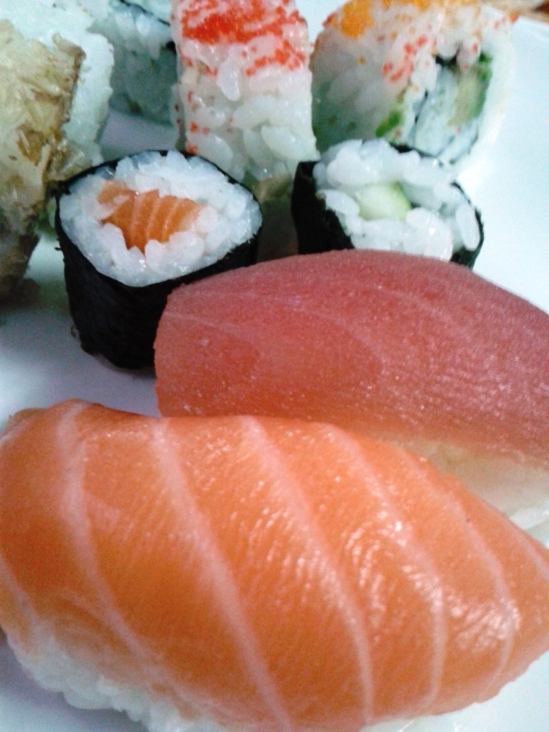 Asia-Restaurant Dschunke - Vom Buffet (Sushi, Maki & California-Rolls) - Restaurant Dschunke - Wien