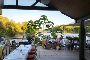 La Creperie - Schöner Blick auf die Alte Donau - La Creperie - Wien
