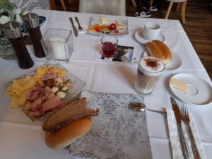 Frühstück vom Buffet