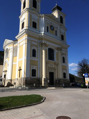 Blick vom Gastgarten