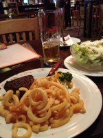 Filet Steak mit &quot;Curly Fries&quot;