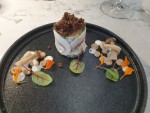 Eierschwammerlsulz |eingelegte Pilze | Frischkäse |Pumpernickel - Lenz Social Dining - Wien