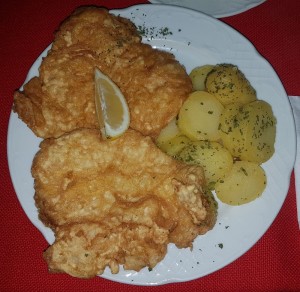 Pariser Schnitzel - Gasthaus zur singenden Wirtin - Wien