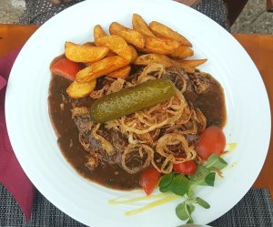 Zwiebelrostbraten - Stiftstaverne Klein Mariazell - Altenmarkt