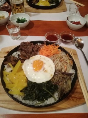 Reisgericht mit Bulgogi - Bibim - Wien