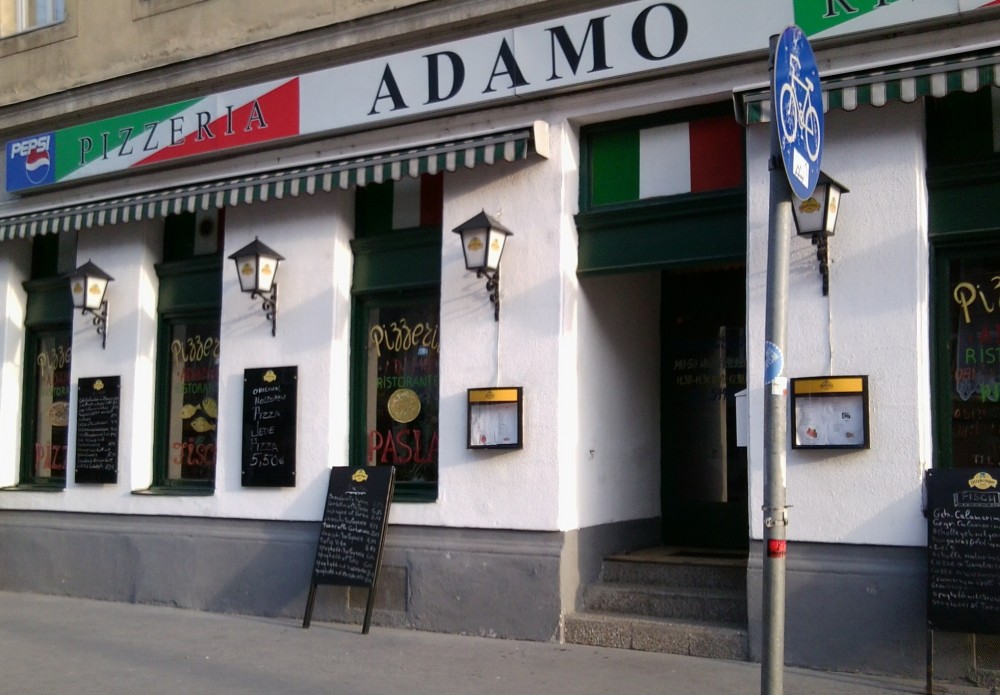 Pizzeria Adamo Aussenansicht - Pizzeria Adamo - Wien