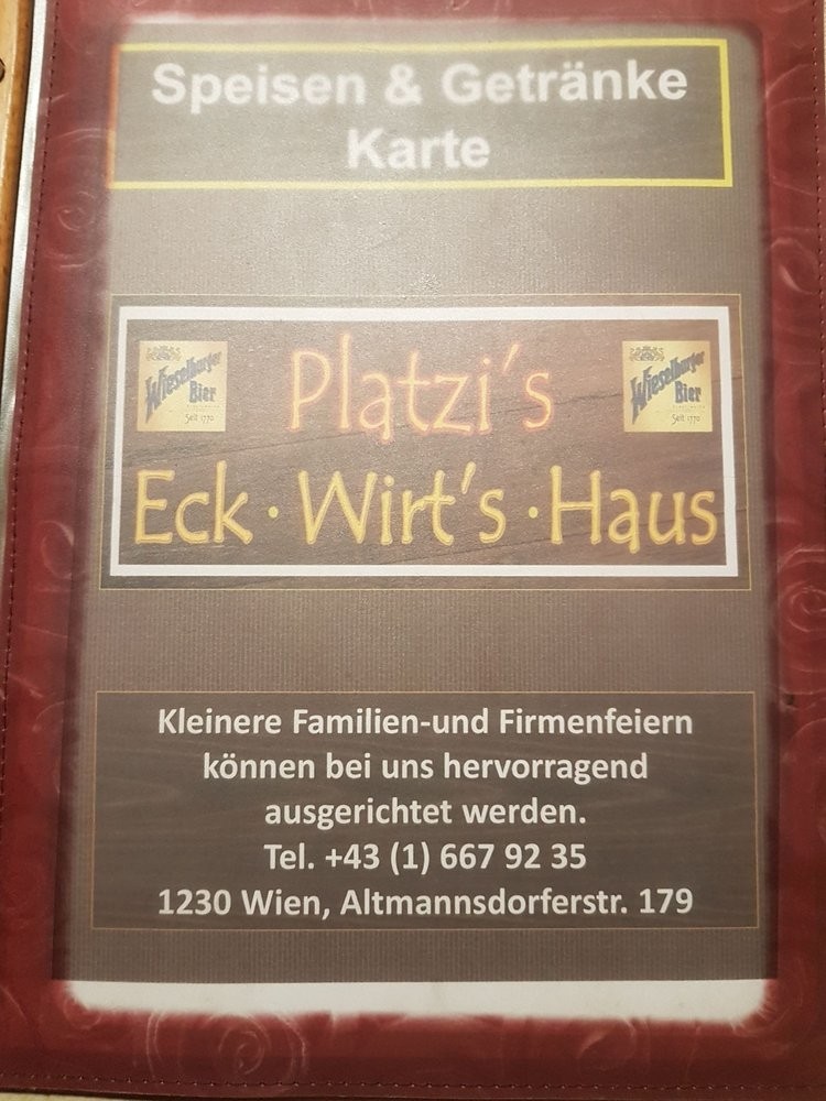 Platzis Eck Wirtshaus - Wien