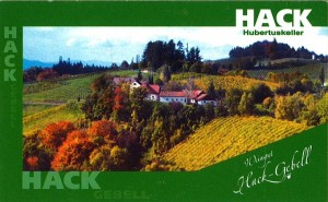 Visitenkarte - Weingut Buschenschank Hack-Gebell - Gamlitz