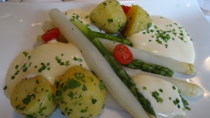 frischer Spargel