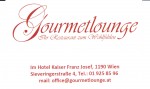 Gourmetlounge - Visitenkarte - Gourmetlounge - Wien