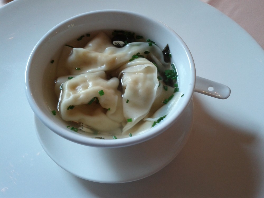 Wantan-Suppe mit Seetang - Sichuan - Wien