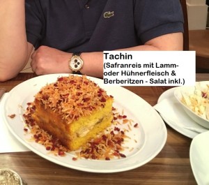 Restaurant Pars - Tachin mit Huhn (€ 12,90)