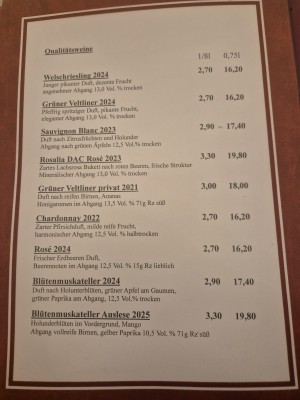 Heurigen Döller - Katzelsdorf